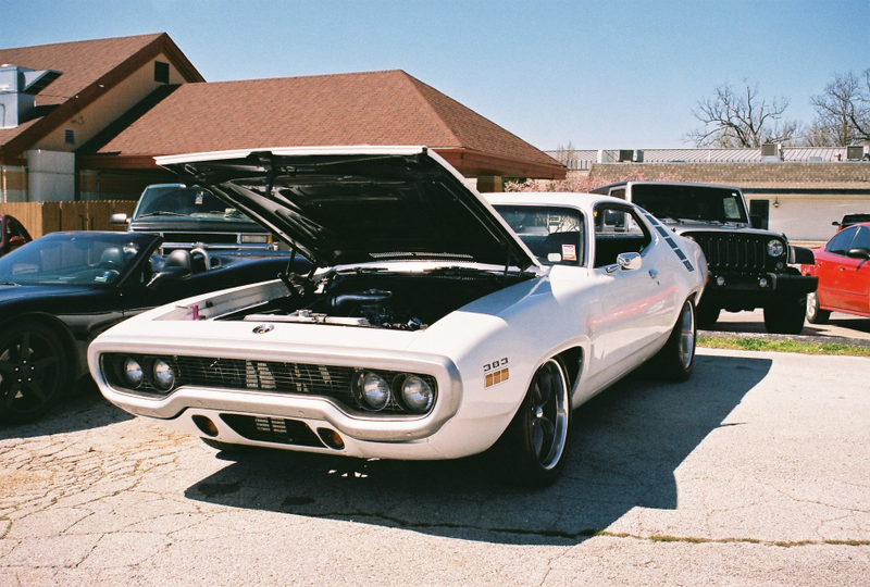 Illustration for article titled Photo of My Car in Old Film (and others!)